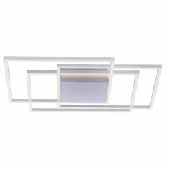 Luminaires Paul Neuhaus Éclairage Led|Plafonnier Paul Neuhaus INIGO LED Acier inoxydable, 3 lumières