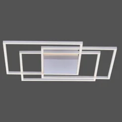 Luminaires Paul Neuhaus Éclairage Led|Plafonnier Paul Neuhaus INIGO LED Acier inoxydable, 3 lumières