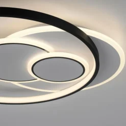 Luminaires Paul Neuhaus Éclairage Led|Plafonnier Paul Neuhaus MAILAK LED Noir, Blanc, 2 lumières