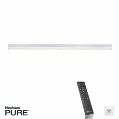 Luminaires Paul Neuhaus Éclairage Led|Plafonnier Paul Neuhaus PURE-LINES LED Aluminium, 1 lumière, Télécommandes
