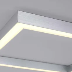 Luminaires Paul Neuhaus Éclairage Led|Plafonnier Paul Neuhaus PURE-LINES LED Aluminium, 1 lumière, Télécommandes