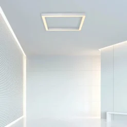 Luminaires Paul Neuhaus Éclairage Led|Plafonnier Paul Neuhaus PURE-LINES LED Aluminium, 1 lumière, Télécommandes