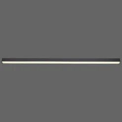 Luminaires Paul Neuhaus Éclairage Led|Plafonnier Paul Neuhaus PURE-LINES LED Anthracite, 1 lumière, Télécommandes