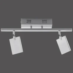 Luminaires Paul Neuhaus Éclairage Led|Plafonnier Paul Neuhaus PURE-MIRA LED Aluminium, 2 lumières, Télécommandes