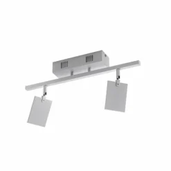 Luminaires Paul Neuhaus Éclairage Led|Plafonnier Paul Neuhaus PURE-MIRA LED Aluminium, 2 lumières, Télécommandes