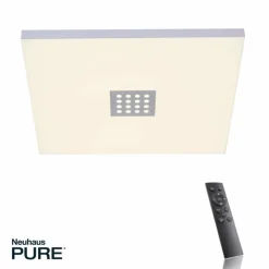 Luminaires Paul Neuhaus Éclairage Led|Plafonnier Paul Neuhaus PURE-NEO LED Aluminium, 5 lumières, Télécommandes