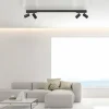 Luminaires Paul Neuhaus Éclairage Led|Plafonnier Paul Neuhaus PURE-LINES LED Anthracite, 1 lumière, Télécommandes
