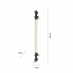 Luminaires Paul Neuhaus Éclairage Led|Plafonnier Paul Neuhaus PURE-LINES LED Anthracite, 1 lumière, Télécommandes