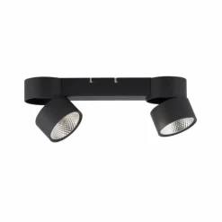 Luminaires Paul Neuhaus Éclairage Led|Plafonnier Paul Neuhaus PURE-NOLA LED Noir, 2 lumières