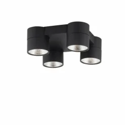Luminaires Paul Neuhaus Spots Et Projecteurs|Plafonnier Paul Neuhaus PURE-NOLA LED Noir, 4 lumières