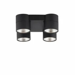 Luminaires Paul Neuhaus Spots Et Projecteurs|Plafonnier Paul Neuhaus PURE-NOLA LED Noir, 4 lumières