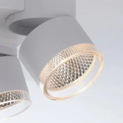 Luminaires Paul Neuhaus Éclairage Led|Plafonnier Paul Neuhaus PURE-NOLA LED Blanc, 4 lumières