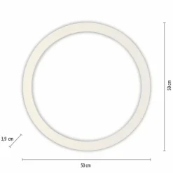 Luminaires Paul Neuhaus Éclairage Led|Plafonnier Paul Neuhaus PURE-LINES LED Argenté, 1 lumière, Télécommandes