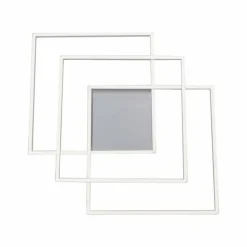 Plafonnier Paul Neuhaus Q-INIGO LED Nickel mat, 3 lumières, Télécommandes