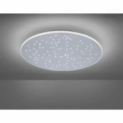 Plafonnier Paul Neuhaus Q-NIGHTSKY LED Aluminium, 1 lumière, Télécommandes