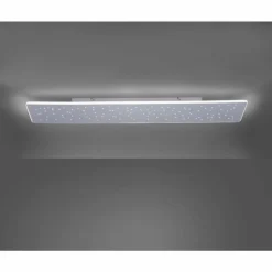 Plafonnier Paul Neuhaus Q-NIGHTSKY LED Aluminium, 1 lumière, Télécommandes