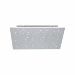 Plafonnier Paul Neuhaus Q-NIGHTSKY LED Aluminium, 1 lumière, Télécommandes