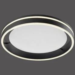 Plafonnier Paul Neuhaus Q-VITO LED Anthracite, 1 lumière, Télécommandes