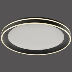 Plafonnier Paul Neuhaus Q-VITO LED Anthracite, 1 lumière, Télécommandes
