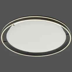 Plafonnier Paul Neuhaus Q-VITO LED Anthracite, 1 lumière, Télécommandes