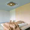 Plafonnier Paul Neuhaus Q-AMIRA LED Bois clair, 1 lumière, Télécommandes