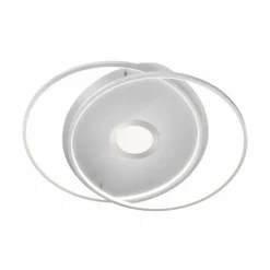 Plafonnier Paul Neuhaus Q-AMIRA LED Acier brossé, 1 lumière, Télécommandes