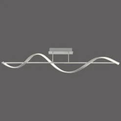 Paul Neuhaus Q-Serie Éclairage Led|Plafonnier Paul Neuhaus QSWING LED Argenté, 1 lumière, Télécommandes