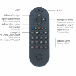 Paul Neuhaus Q-Serie Éclairage Led|Plafonnier Paul Neuhaus QSWING LED Argenté, 1 lumière, Télécommandes