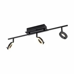 Luminaires Paul Neuhaus Spots Et Projecteurs|Plafonnier Paul Neuhaus SILEDA Anthracite, 3 lumières