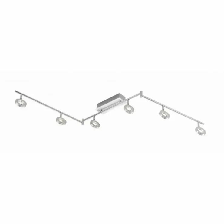 Luminaires Paul Neuhaus Éclairage Led|Plafonnier Paul Neuhaus SILEDA Aluminium, 6 lumières