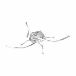 Luminaires Paul Neuhaus Éclairage Led|Plafonnier Paul Neuhaus Wellington LED Aluminium, 4 lumières