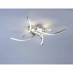 Luminaires Paul Neuhaus Éclairage Led|Plafonnier Paul Neuhaus Wellington LED Aluminium, 4 lumières