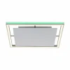 Luminaires Paul Neuhaus Éclairage Led|Plafonnier Paul-Neuhaus HELIX LED Aluminium, 2 lumières, Télécommandes