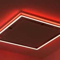 Luminaires Paul Neuhaus Éclairage Led|Plafonnier Paul-Neuhaus HELIX LED Aluminium, 2 lumières, Télécommandes