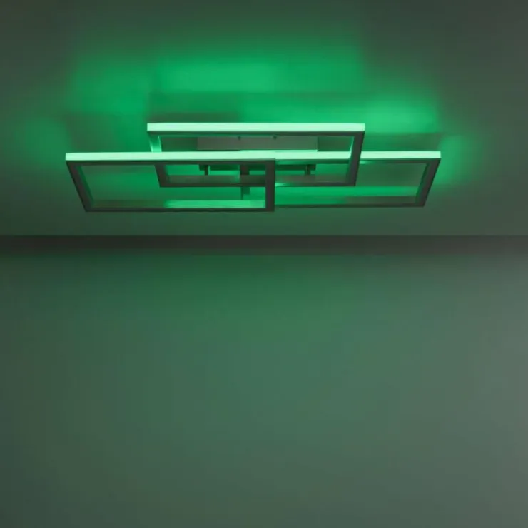 Luminaires Paul Neuhaus Éclairage Led|Plafonnier Paul-Neuhaus HELIX LED Aluminium, 6 lumières, Télécommandes