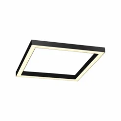 Luminaires Paul Neuhaus Éclairage Led|Plafonnier Paul-Neuhaus PURE-LINES LED Anthracite, 1 lumière, Télécommandes