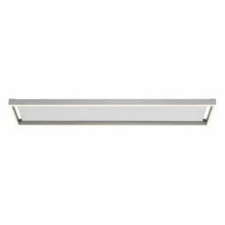 Plafonnier Paul-Neuhaus Q-KAAN LED Acier brossé, 2 lumières, Télécommandes