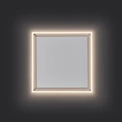 Plafonnier Paul-Neuhaus Q-KAAN LED Acier brossé, 2 lumières, Télécommandes