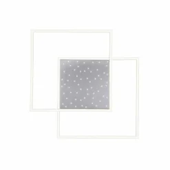 Luminaires Paul Neuhaus Éclairage Led|Plafonnier Paul-Neuhaus YUKI LED Acier brossé, 3 lumières, Télécommandes