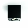 Luminaires Philips Spots Et Projecteurs|Plafonnier Philips Box LED Noir, 1 lumière
