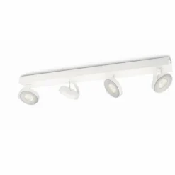 Luminaires Philips Éclairage Led|Plafonnier Philips Clockwork LED Blanc, 4 lumières