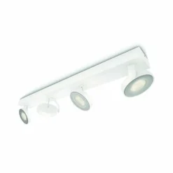 Luminaires Philips Éclairage Led|Plafonnier Philips Clockwork LED Blanc, 4 lumières