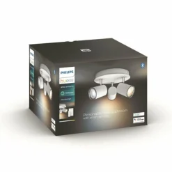 Plafonnier Philips Hue Adore LED Blanc, 3 lumières, Télécommandes