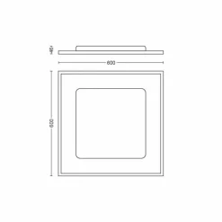 Plafonnier Philips Hue Aurelle LED Blanc, 1 lumière