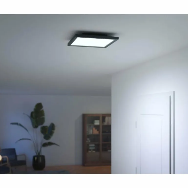 Plafonnier Philips Hue Aurelle LED Noir, Blanc, 1 lumière