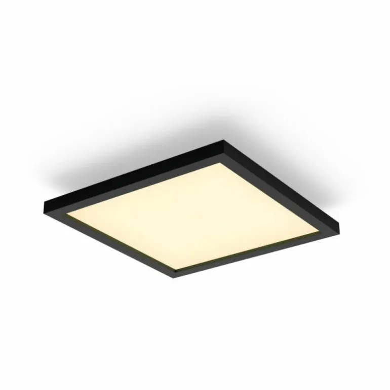 Plafonnier Philips Hue Aurelle LED Noir, Blanc, 1 lumière