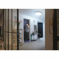 Plafonnier Philips Hue Cher LED Noir, 1 lumière, Télécommandes