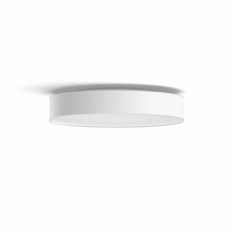 Plafonnier Philips Hue Devere LED Blanc, 1 lumière, Télécommandes