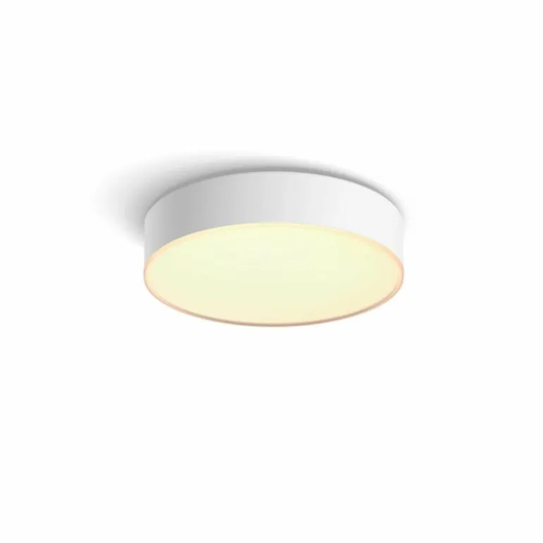 Plafonnier Philips Hue Enrave LED Blanc, 1 lumière, Télécommandes