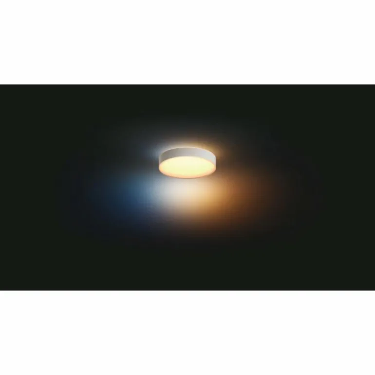 Plafonnier Philips Hue Enrave LED Blanc, 1 lumière, Télécommandes